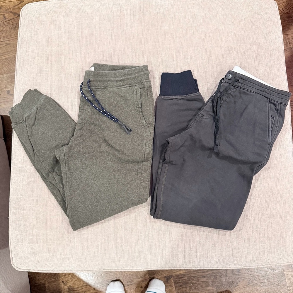 Surfside Supply and True to Cast Olive Green Jogger Pants